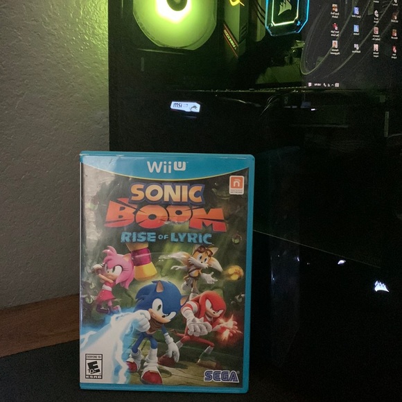 Sonic Boom: Rise of Lyric (Nintendo Wii U) *COMPLETE W/ MANUAL - TESTED*game - Picture 2 of 9